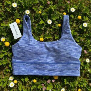 OUTDOOR VOICES Delphinium Haze Blue FreeForm Scoop Bra Size XS NEW NWT